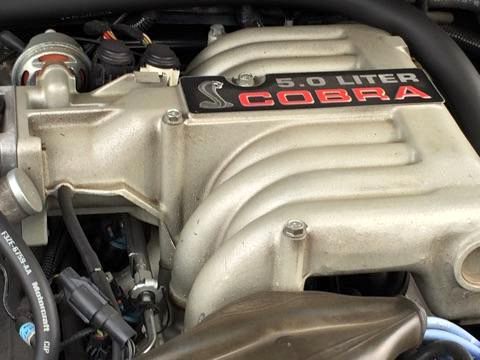 1993 Black Ford Mustang