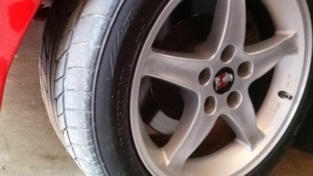 1993 Red Ford Mustang Coupe