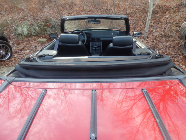 1993 Vibrant White Ford Mustang Convertible