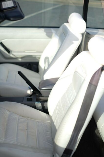 1993 Red Ford Mustang Convertible