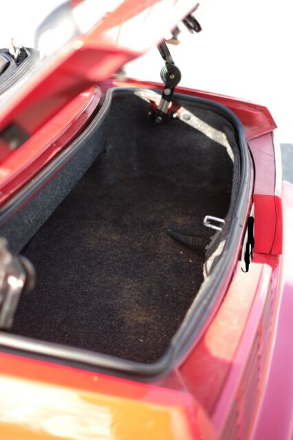 1993 Red Ford Mustang Convertible