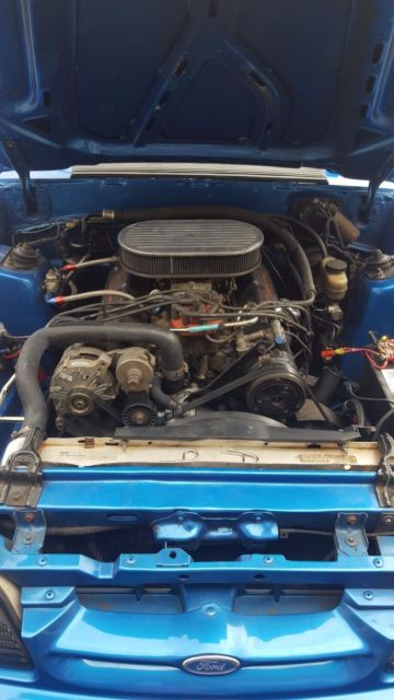 1993 Sonic Blue Ford Mustang