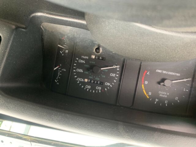 1993 Reef blue Ford Mustang Convertible