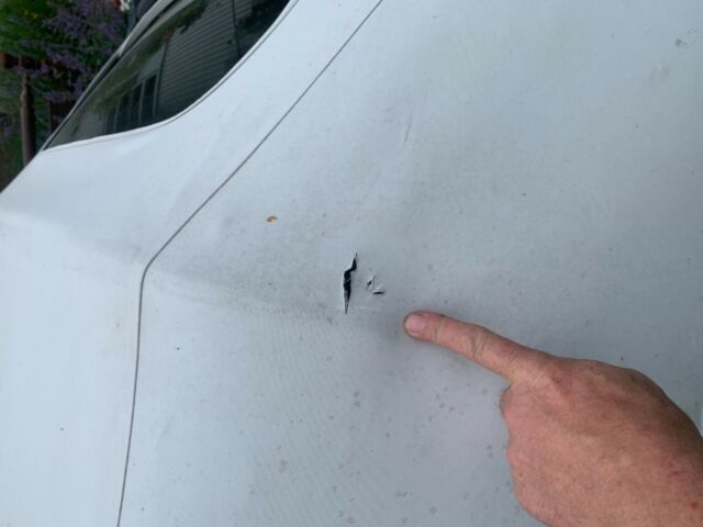 1993 Reef blue Ford Mustang Convertible