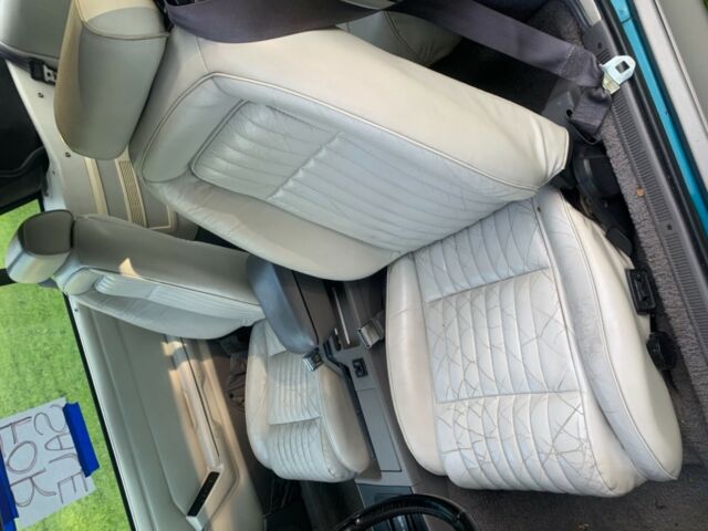 1993 Reef blue Ford Mustang Convertible