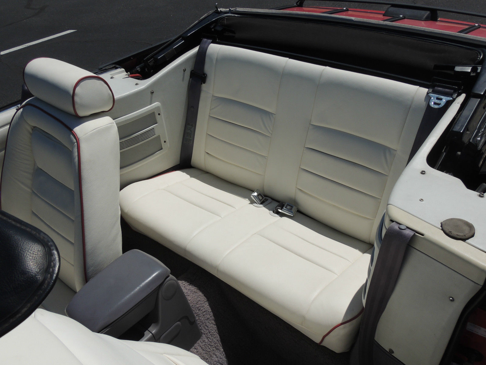 1993 Red Ford Mustang