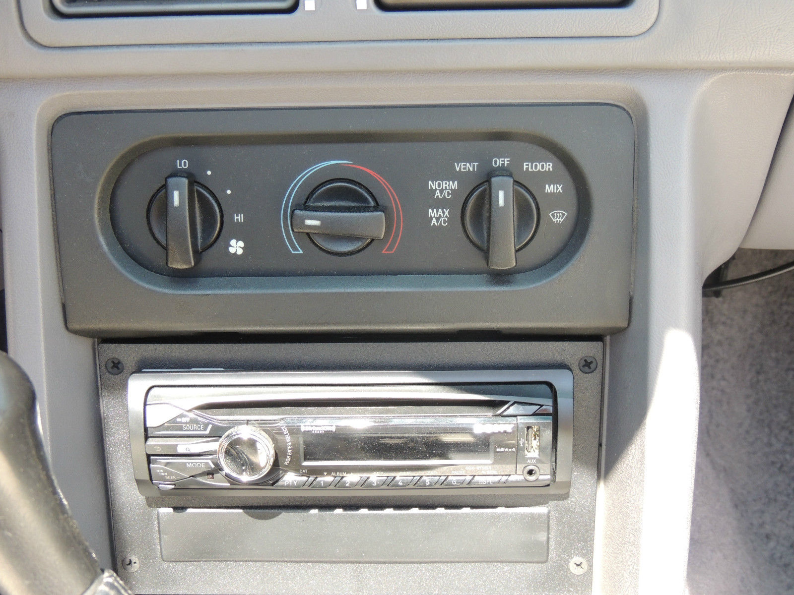 1993 Red Ford Mustang