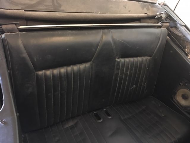 1993 Orange Ford Mustang Convertible