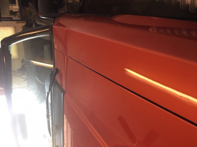 1993 Orange Ford Mustang Convertible