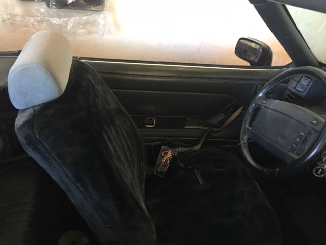 1993 Orange Ford Mustang Convertible