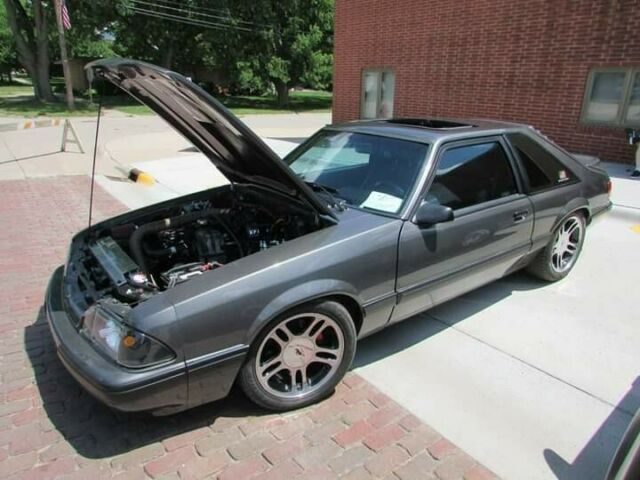1993 Gray Ford Mustang Hatchback