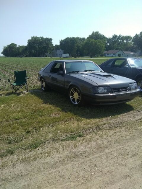 1993 Gray Ford Mustang Hatchback