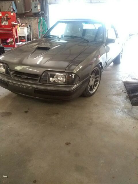 1993 Gray Ford Mustang Hatchback