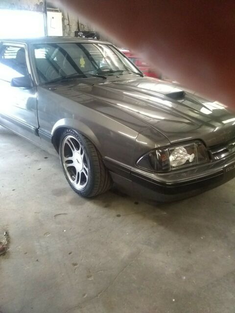 1993 Gray Ford Mustang Hatchback