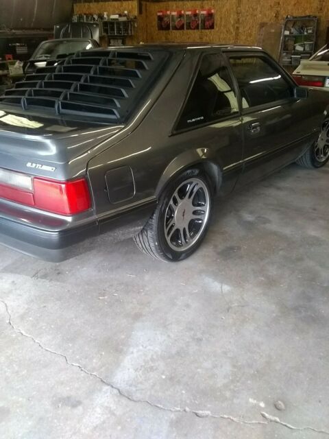 1993 Gray Ford Mustang Hatchback