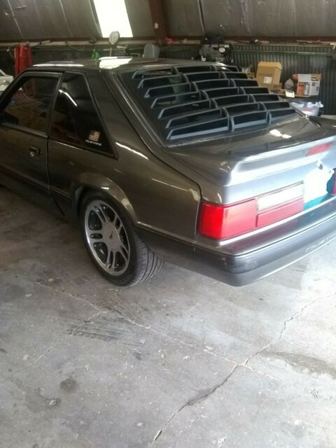 1993 Gray Ford Mustang Hatchback
