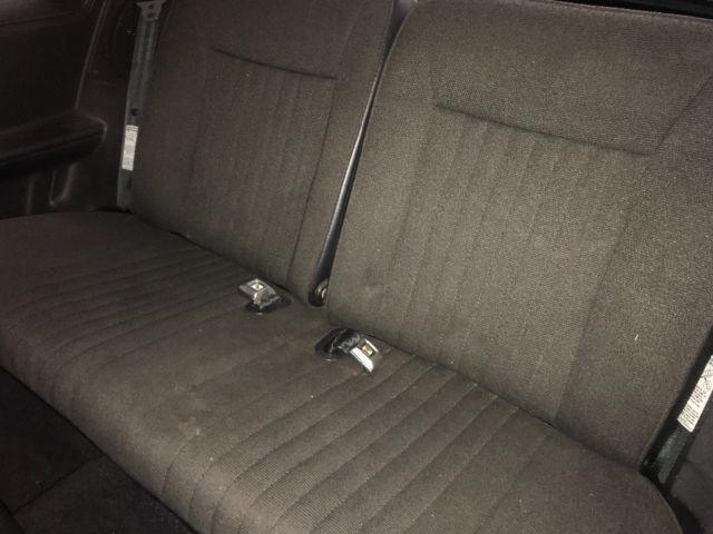 1993 Black Ford Mustang Hatchback