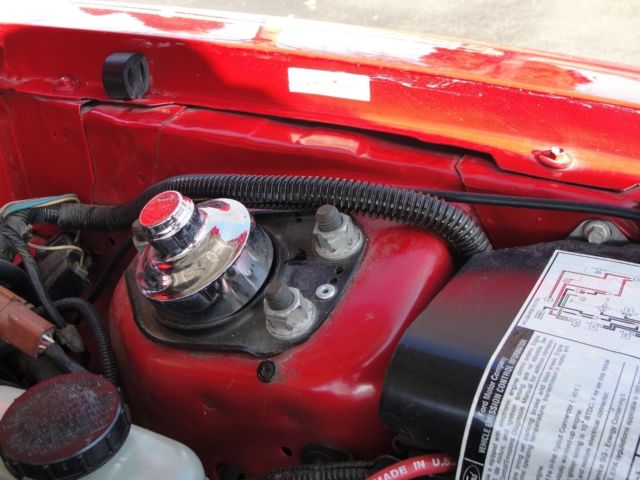 1993 White Ford Mustang Convertible