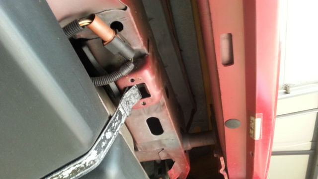 1993 Red Ford Mustang