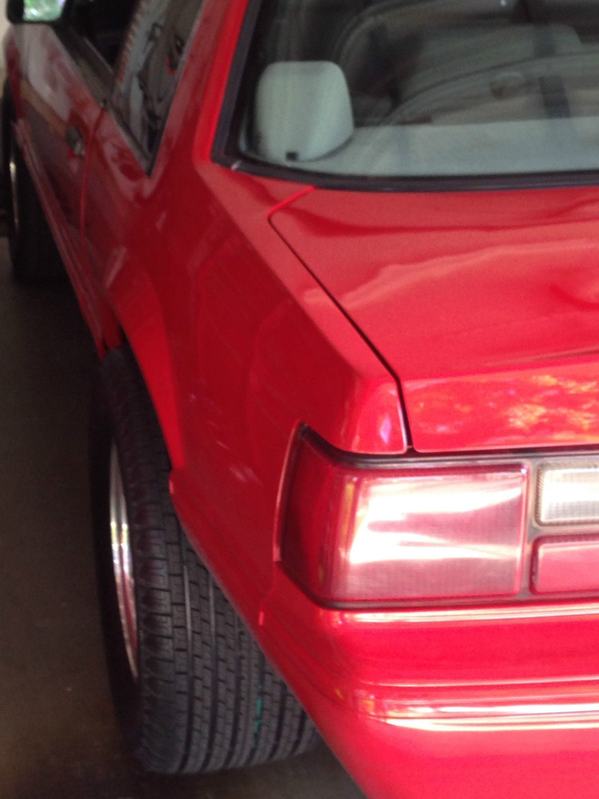 1993 Black Ford Mustang Coupe