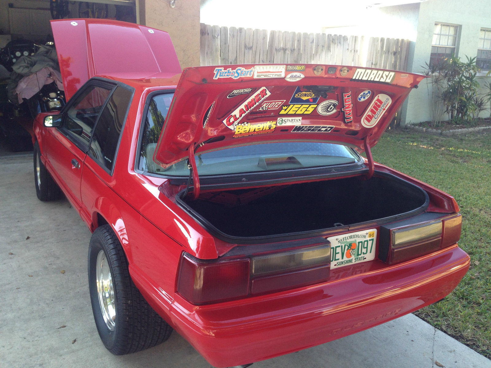 1993 Black Ford Mustang Coupe