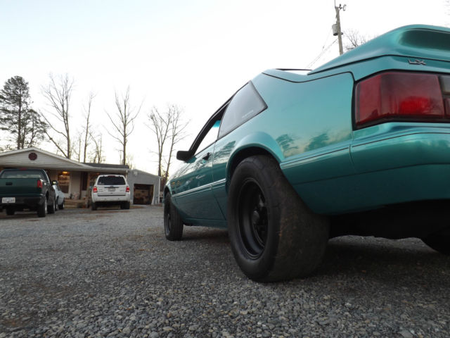 1993 Green Ford Mustang