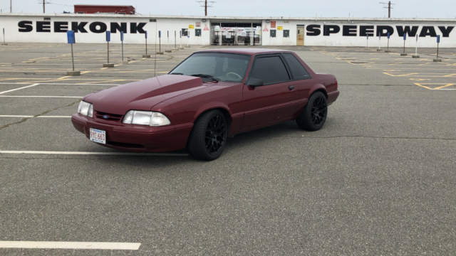 1993 Red Ford Mustang Coupe
