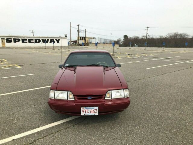 1993 Red Ford Mustang Coupe