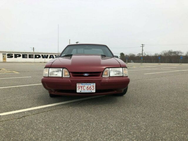 1993 Red Ford Mustang Coupe