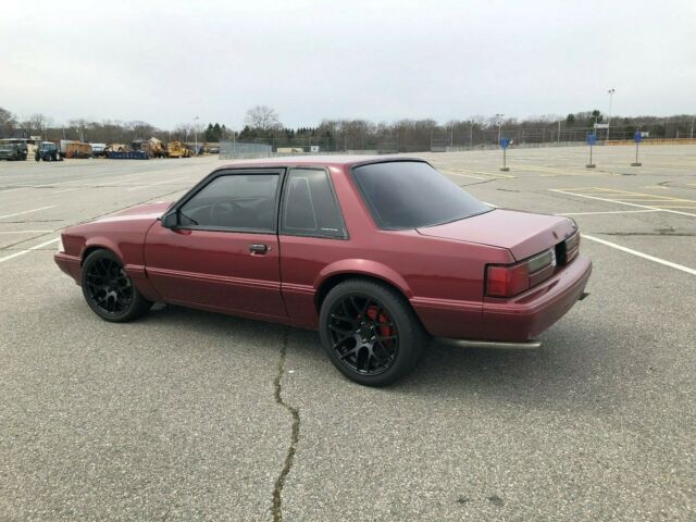 1993 Red Ford Mustang Coupe