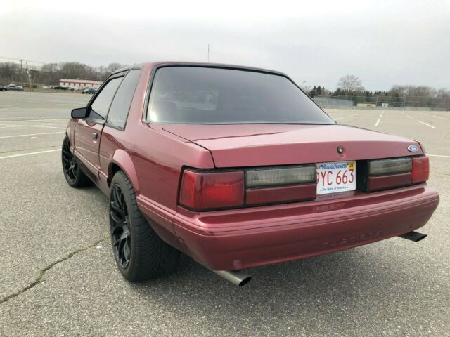 1993 Red Ford Mustang Coupe