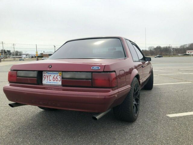 1993 Red Ford Mustang Coupe