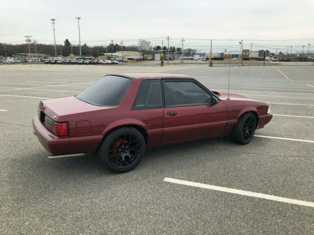 1993 Red Ford Mustang Coupe