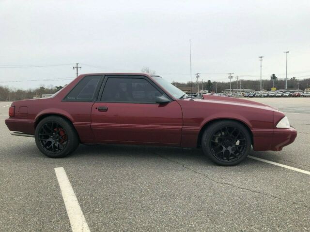 1993 Red Ford Mustang Coupe