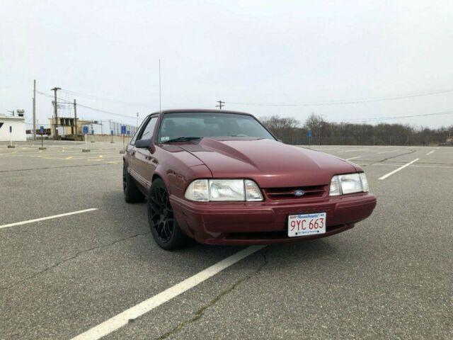 1993 Red Ford Mustang Coupe