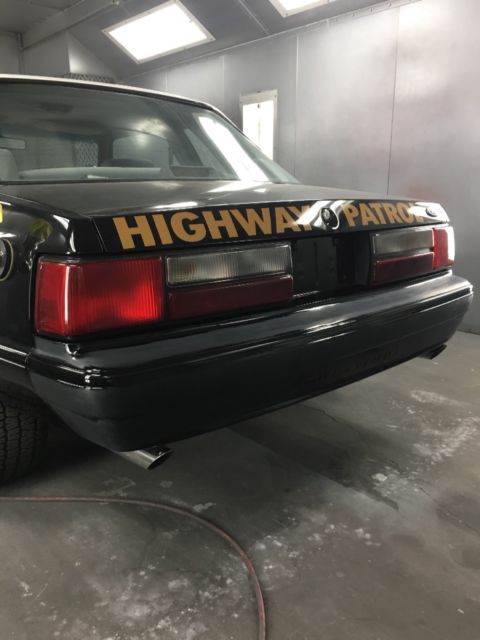 1993 Black Ford Mustang Coupe