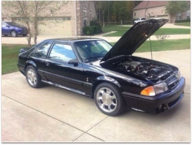 1993 Black Ford Mustang Coupe