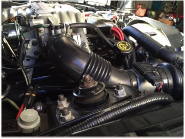 1993 Black Ford Mustang Coupe