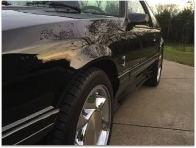 1993 Black Ford Mustang Coupe