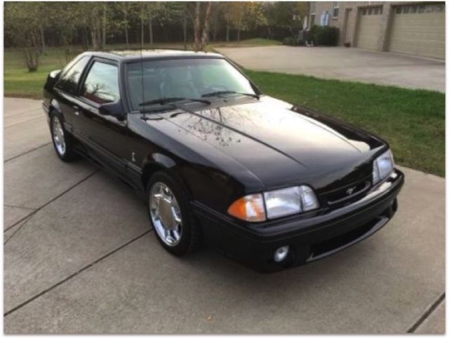 1993 Black Ford Mustang Coupe