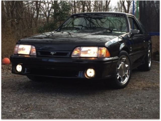 1993 Black Ford Mustang Coupe