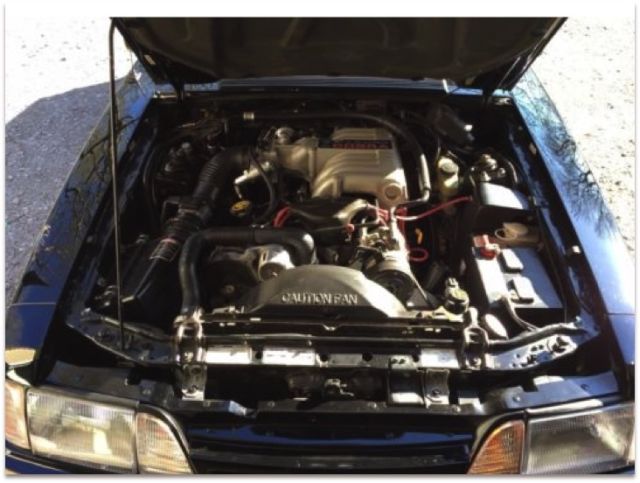 1993 Black Ford Mustang Coupe