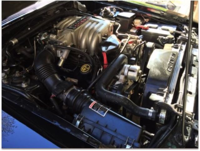 1993 Black Ford Mustang Coupe