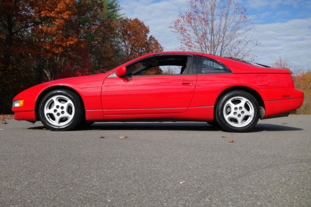 1993 Red Nissan 300ZX Coupe