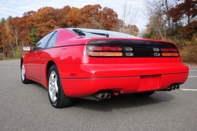 1993 Red Nissan 300ZX Coupe