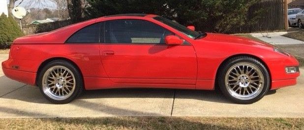 1993 Red Nissan 300ZX