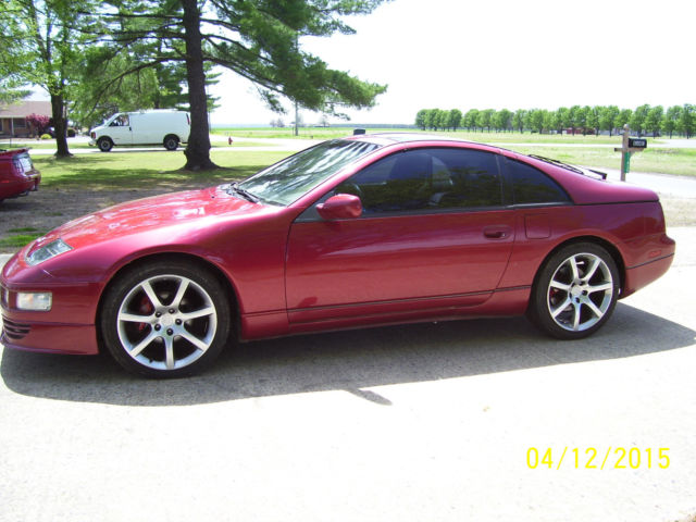 1993 Cherry Red Pearl Nissan 300ZX Coupe