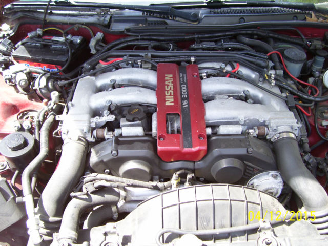 1993 Cherry Red Pearl Nissan 300ZX Coupe