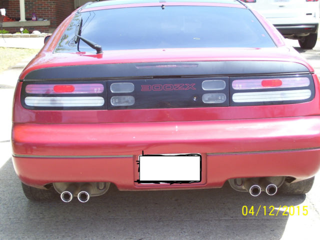 1993 Cherry Red Pearl Nissan 300ZX Coupe