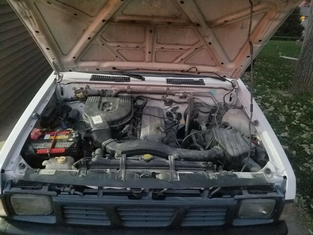 1993 White Nissan Other Pickups Standard Cab Pickup